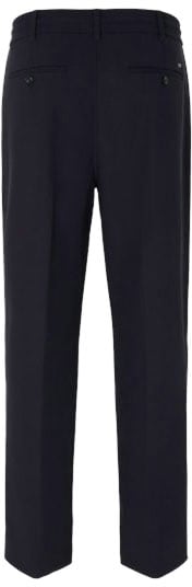 Emporio Armani Trousers Blue Navy Blauw