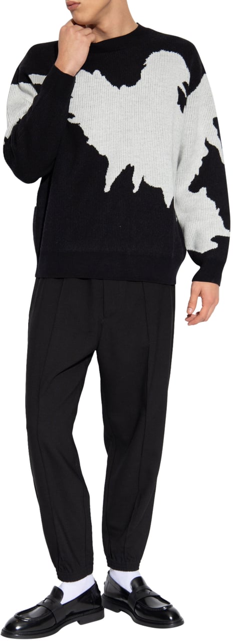 Emporio Armani Trousers Black Zwart