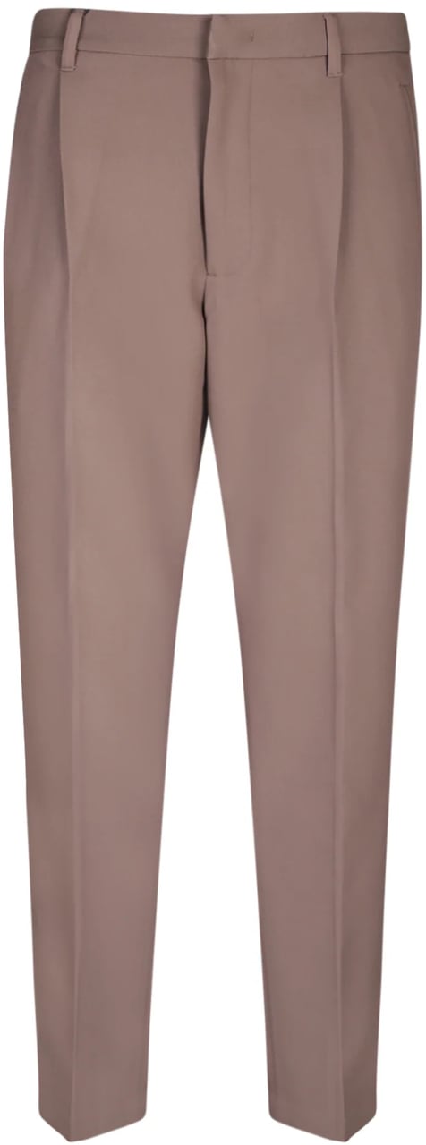 Emporio Armani Trousers Fango Bruin