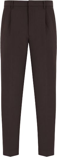 Emporio Armani Trousers Green Groen