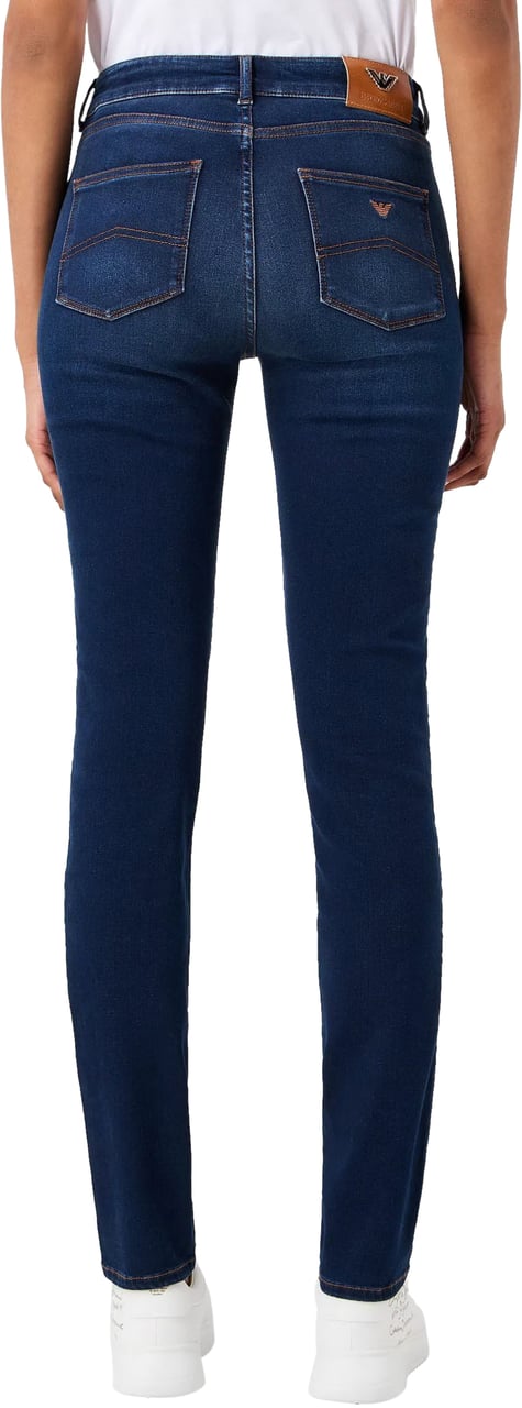 Emporio Armani Jeans Blue Denim Blauw