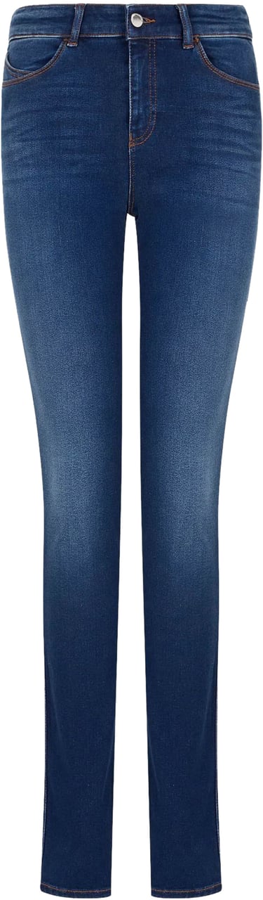 Emporio Armani Jeans Blue Denim Blauw