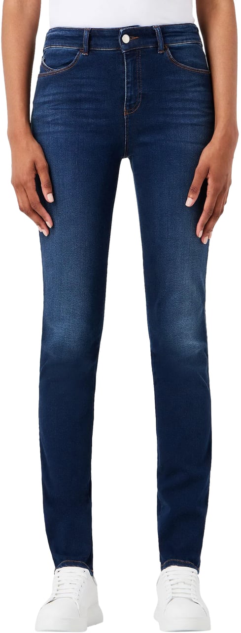 Emporio Armani Jeans Blue Denim Blauw