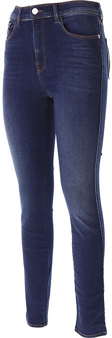 Emporio Armani Jeans Blue Denim Blauw