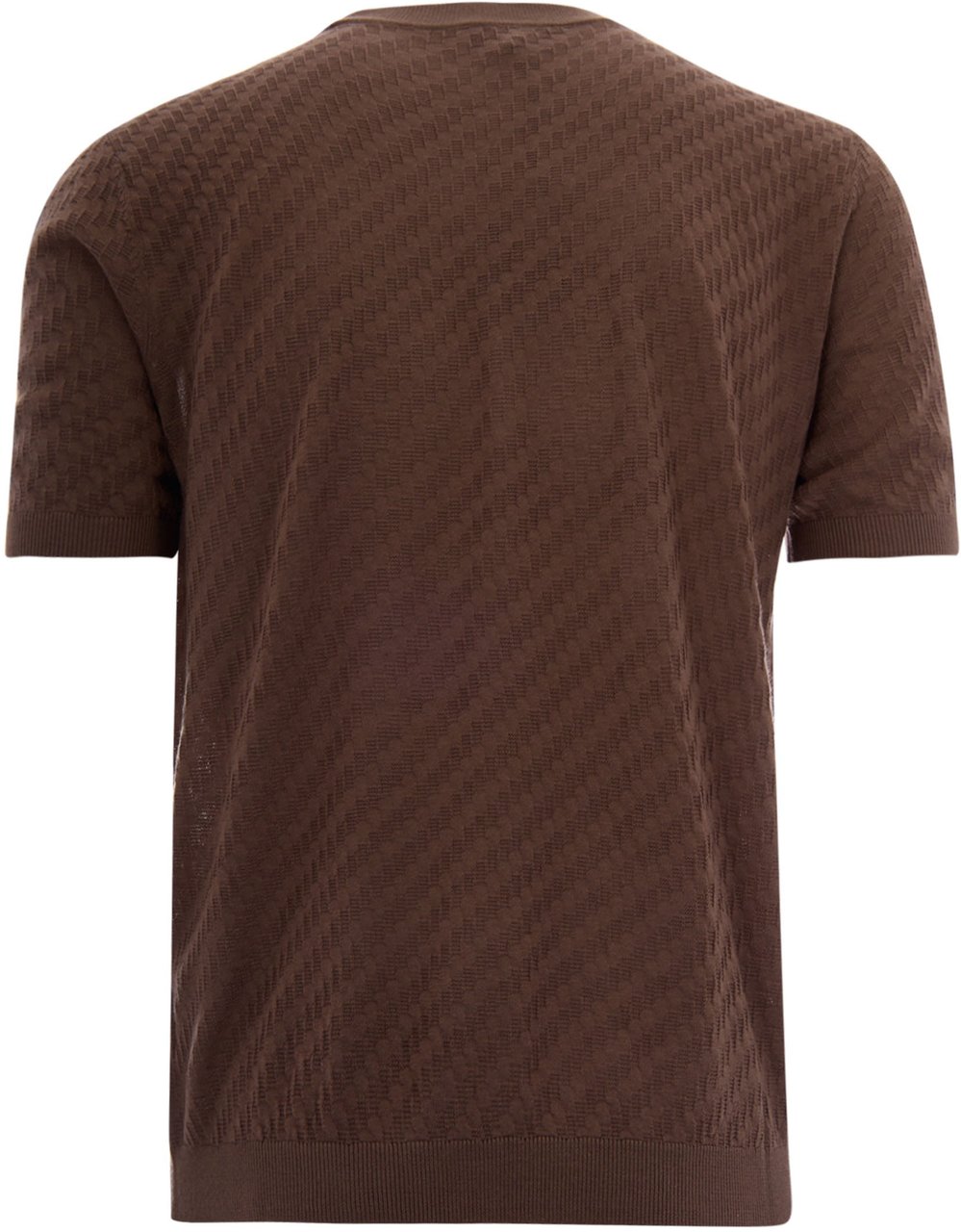 Emporio Armani T-Shirts And Polos Brown Lentil Bruin