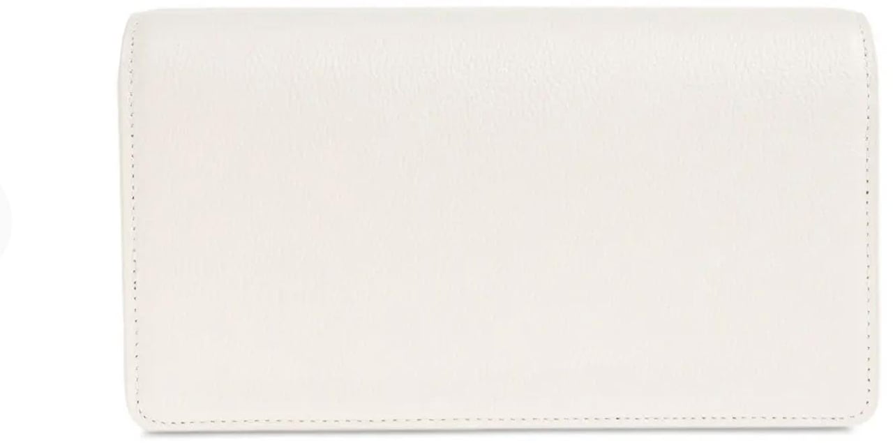 Emporio Armani Dug Grain Finish Chain Shoulder Bag Wit