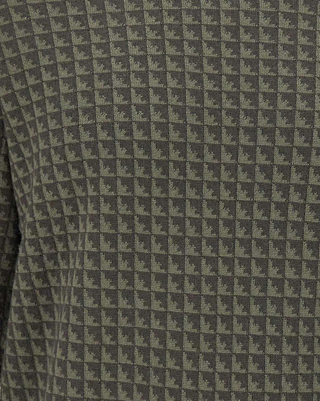 Emporio Armani Sweaters Black Ink Dusty Olive Egl Groen