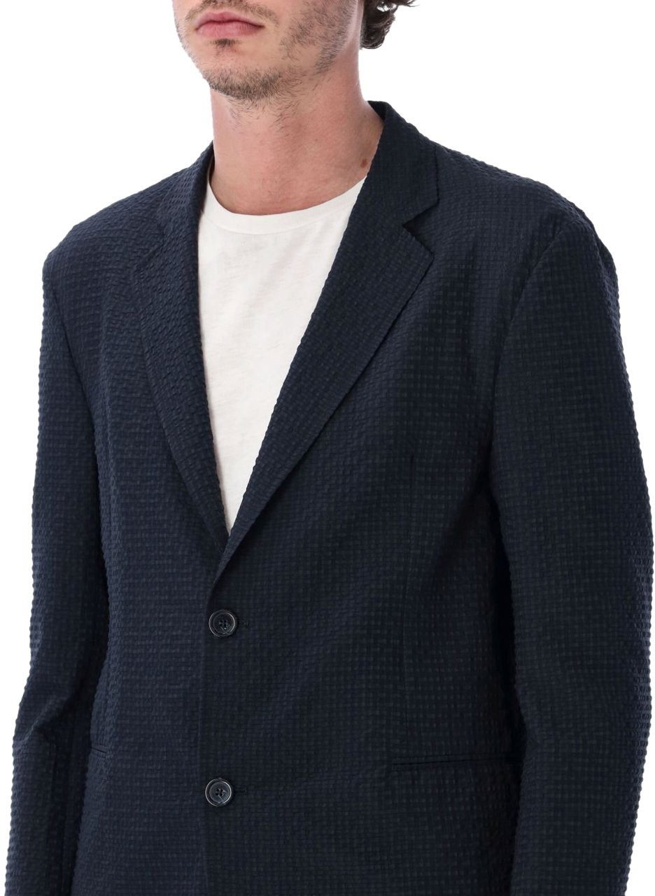 Emporio Armani Jackets Blu Blauw