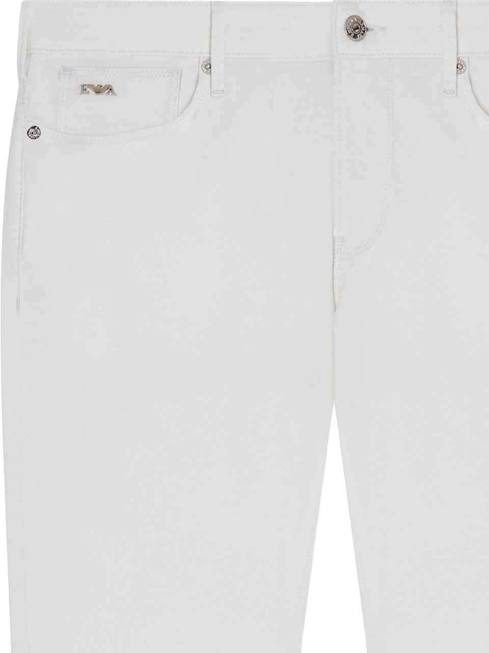 Emporio Armani Heren Pocket Pants Wit