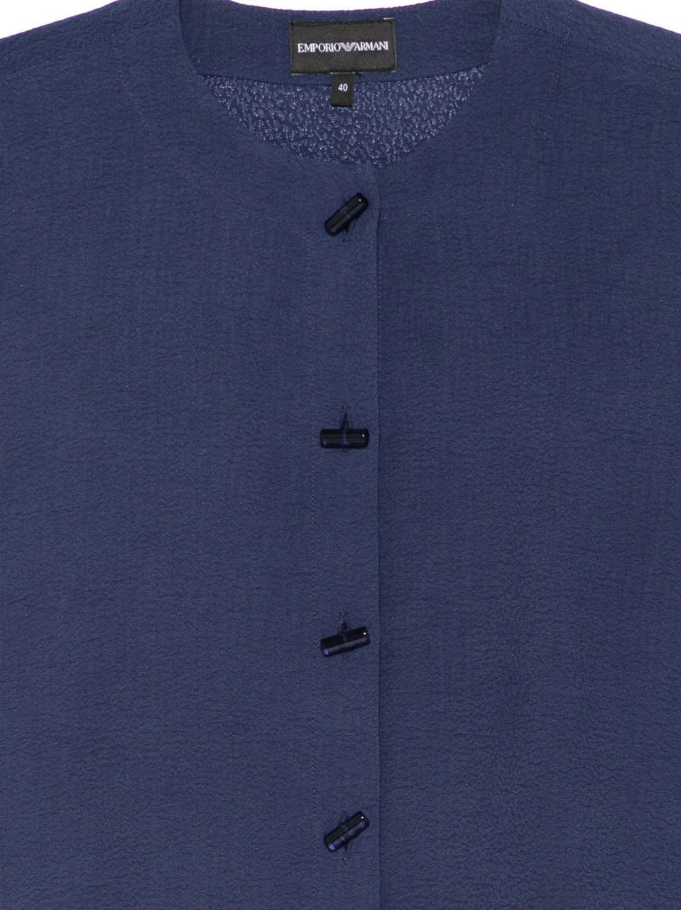 Emporio Armani Shirts Blu Blauw