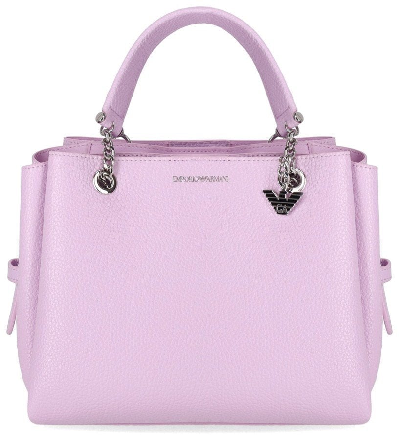 Emporio Armani EMPORIO ARMANI CHARM PEONIA HANDBAG Roze