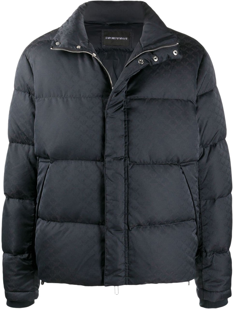 Emporio Armani Coats Blue Blauw
