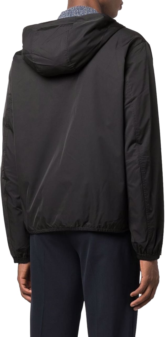 Emporio Armani Coats Black Zwart