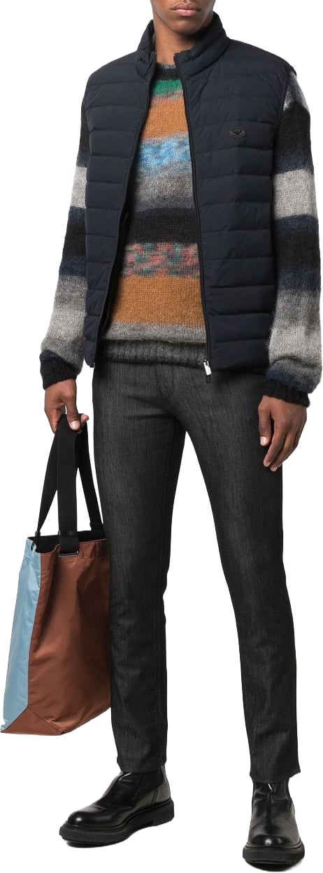 Emporio Armani Jackets Blu Navy