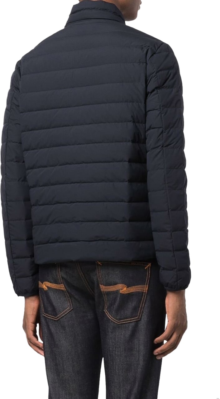 Emporio Armani Coats Blue Blauw