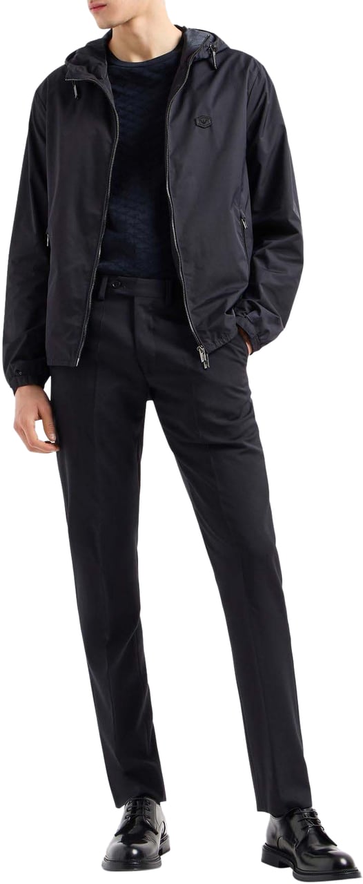 Emporio Armani Heren Down Jacket Blauw