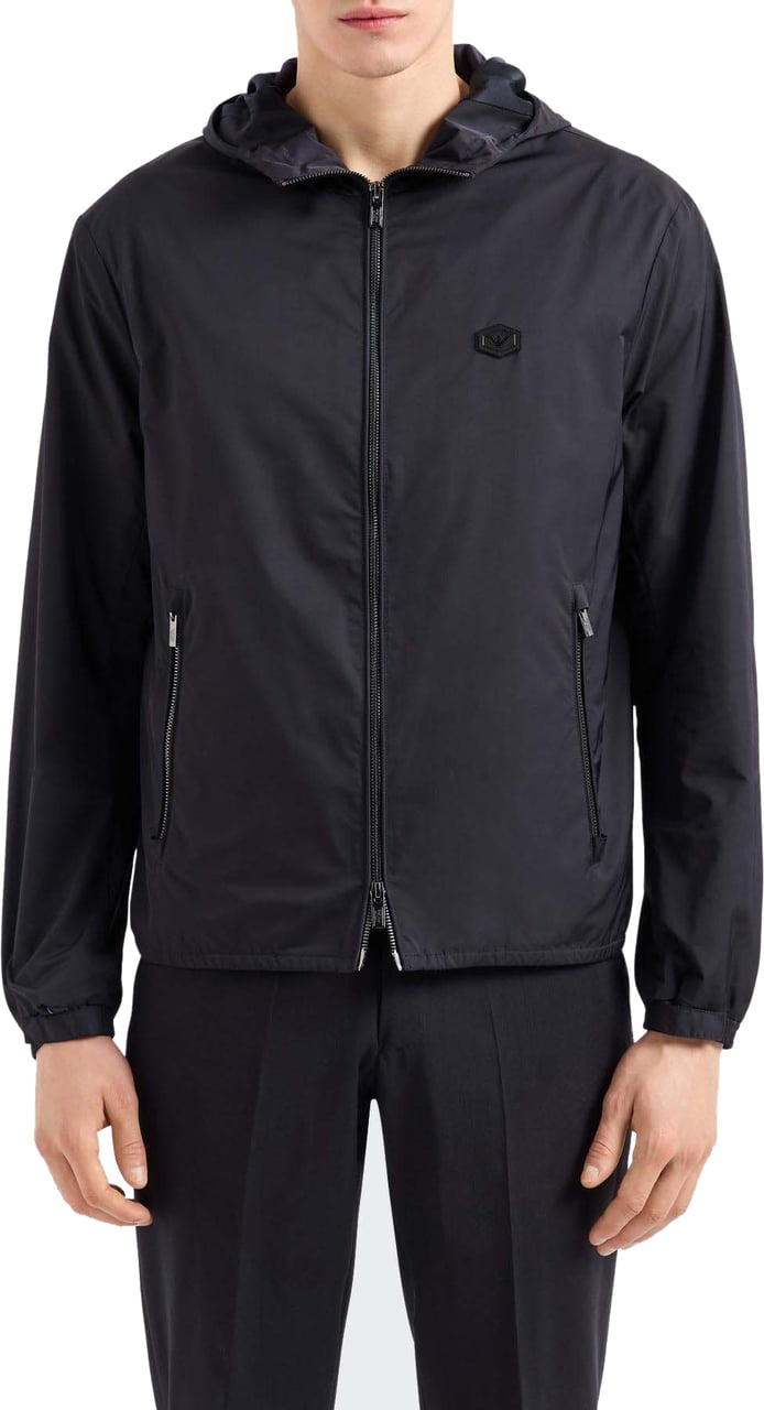 Emporio Armani Heren Down Jacket Blauw