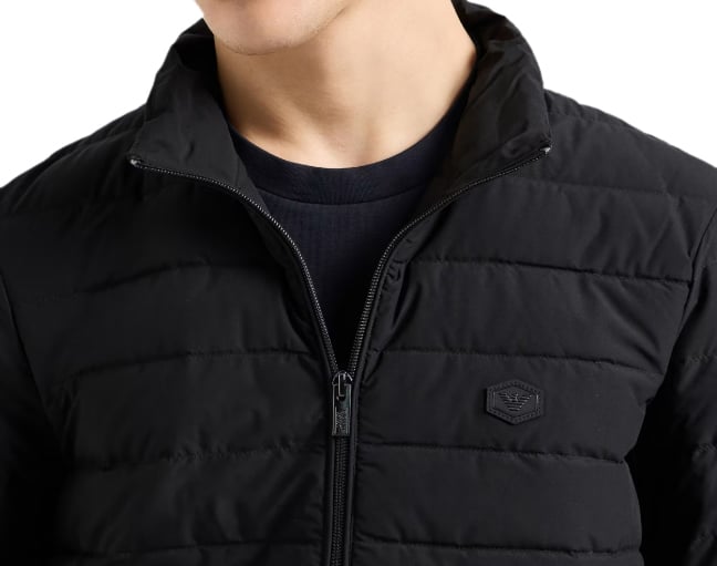 Emporio Armani Jackets Black Zwart