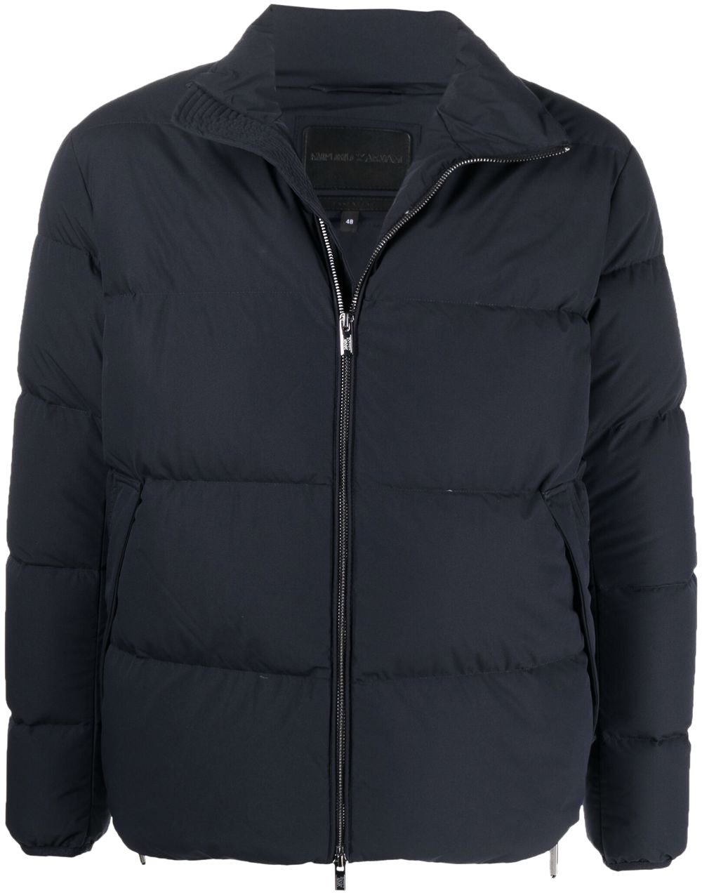 Emporio Armani Coats Blue Blauw