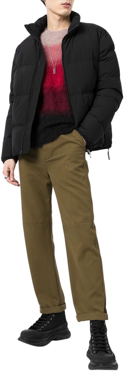 Emporio Armani Coats Black Zwart