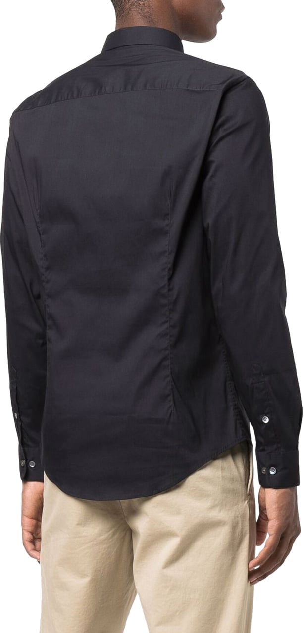 Emporio Armani Shirts Blue Blauw