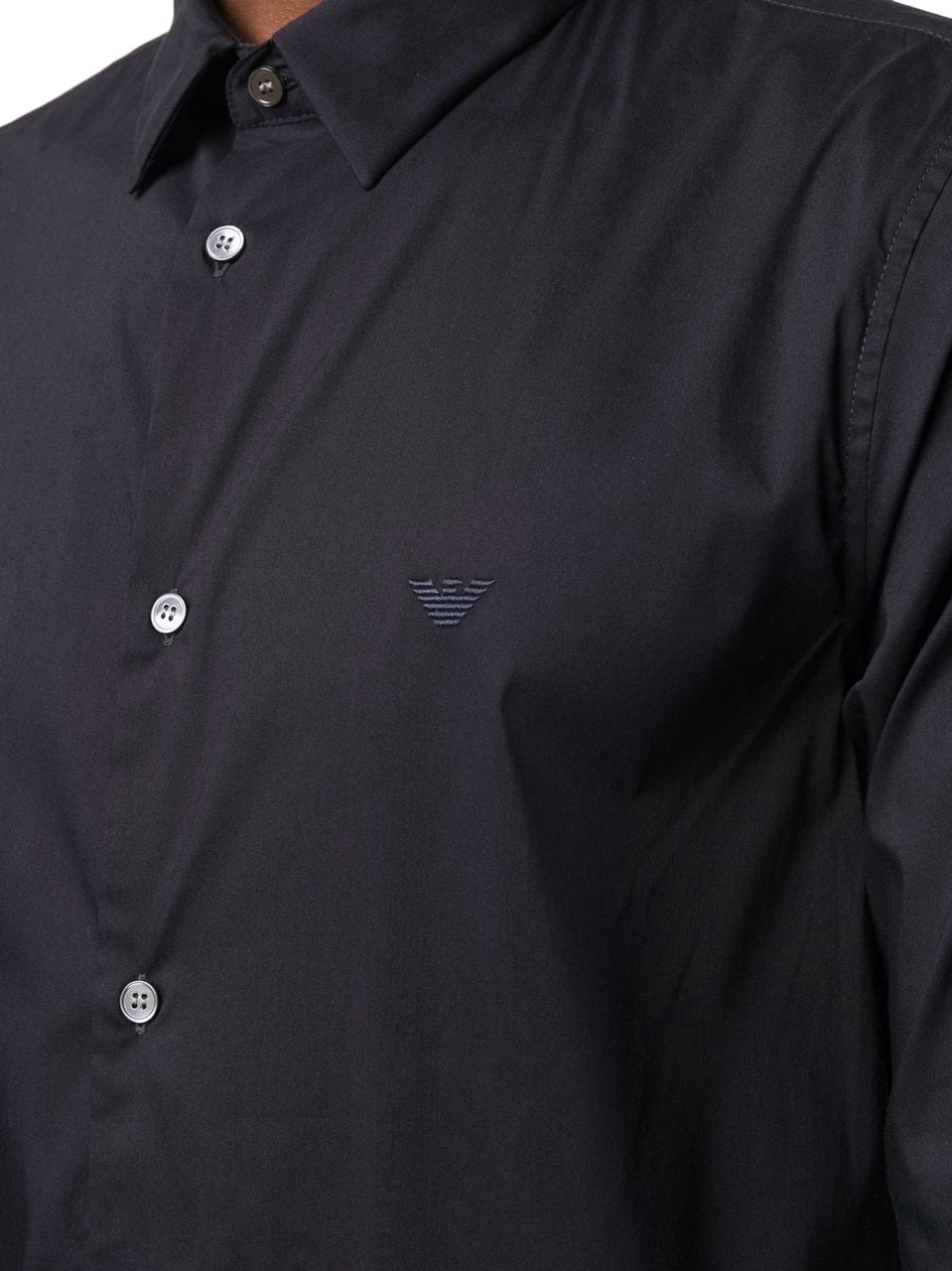 Emporio Armani Shirts Blue Blauw