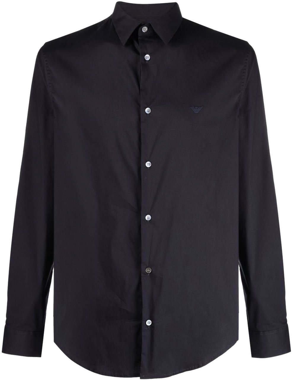 Emporio Armani Shirts Blue Blauw