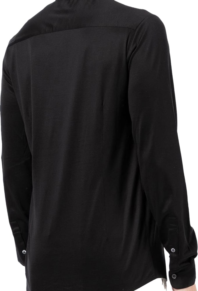 Emporio Armani Shirts Black Zwart