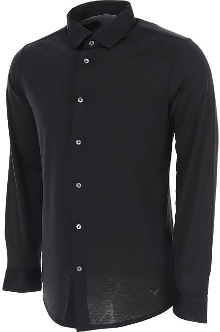 Emporio Armani Shirt Emporio Armani Zwart
