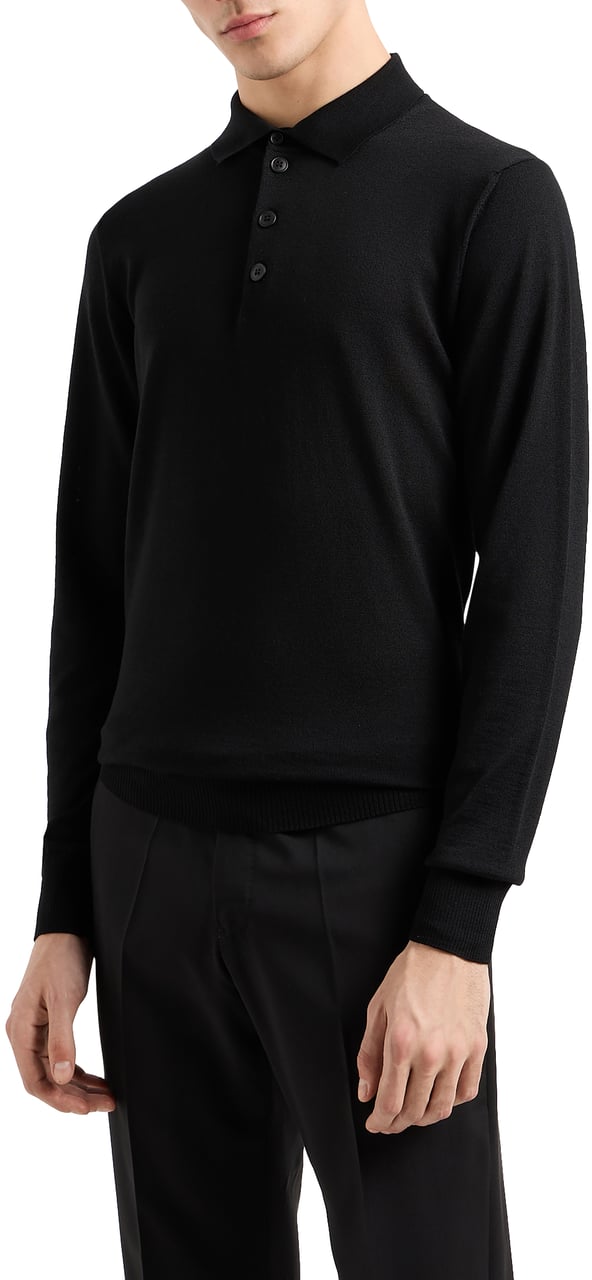 Emporio Armani T-Shirts And Polos Black Zwart