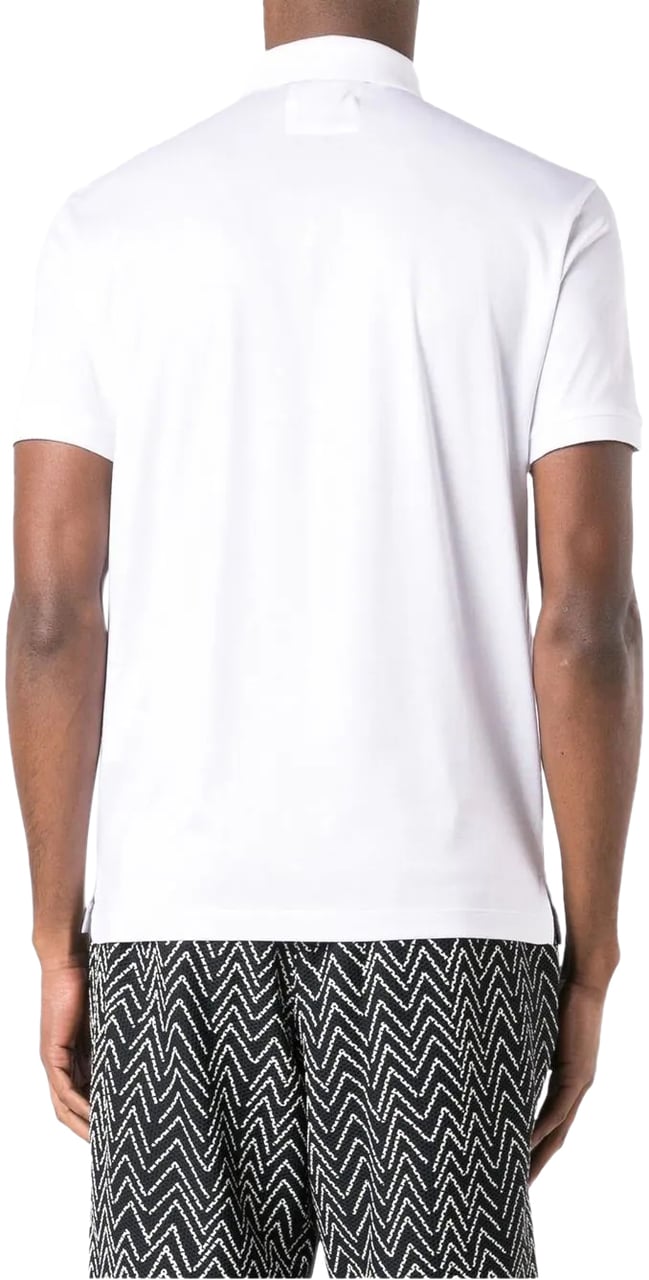 Emporio Armani polo white Wit