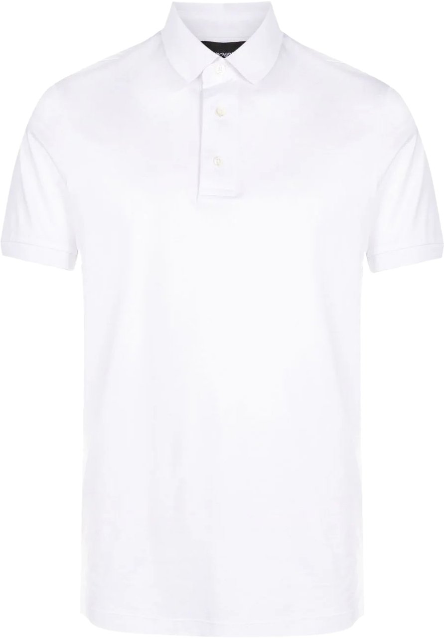 Emporio Armani polo white Wit
