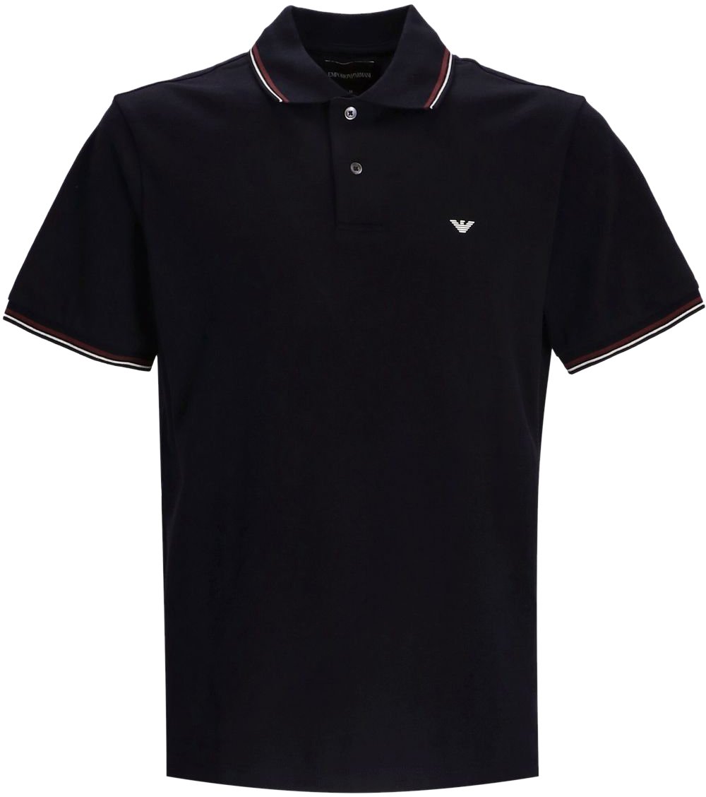 Emporio Armani T-Shirts And Polos Blue Blauw