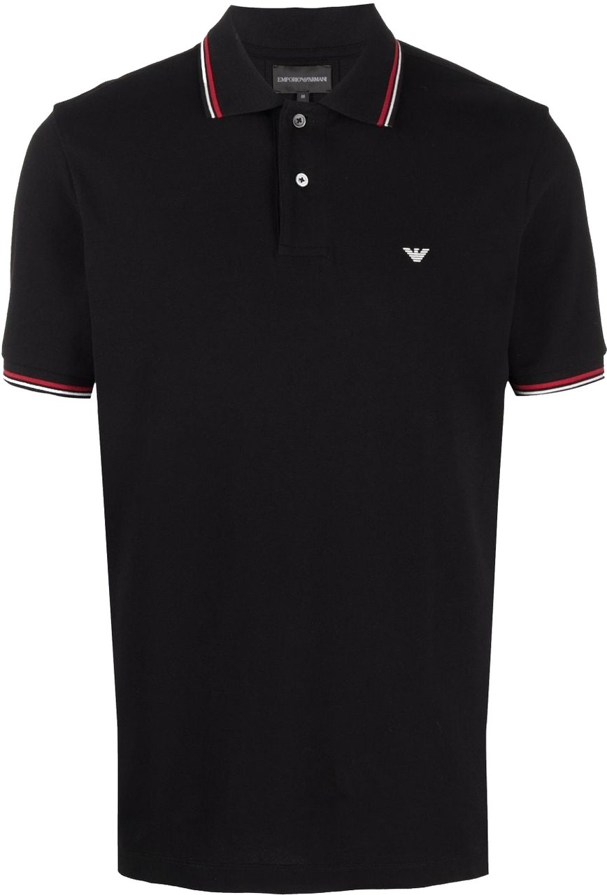 Emporio Armani T-Shirts And Polos Black Zwart