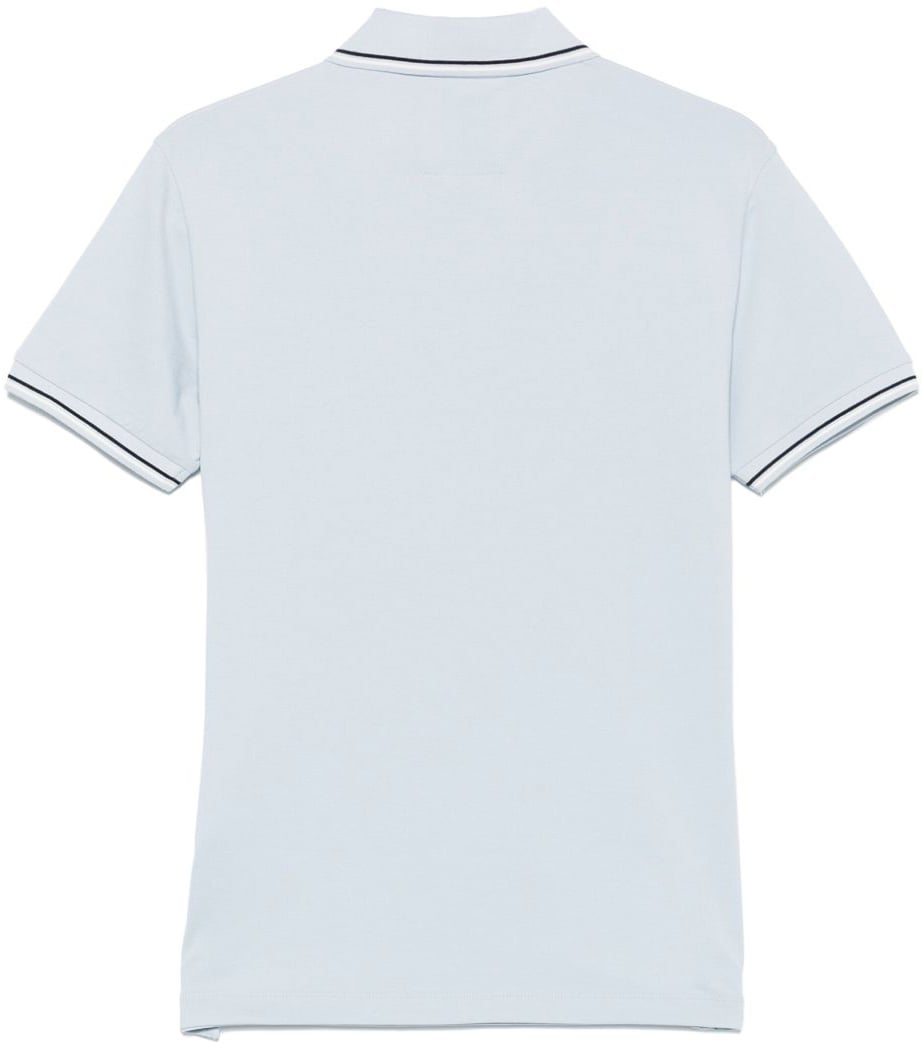 Emporio Armani T-Shirts And Polos Clear Blue Blauw