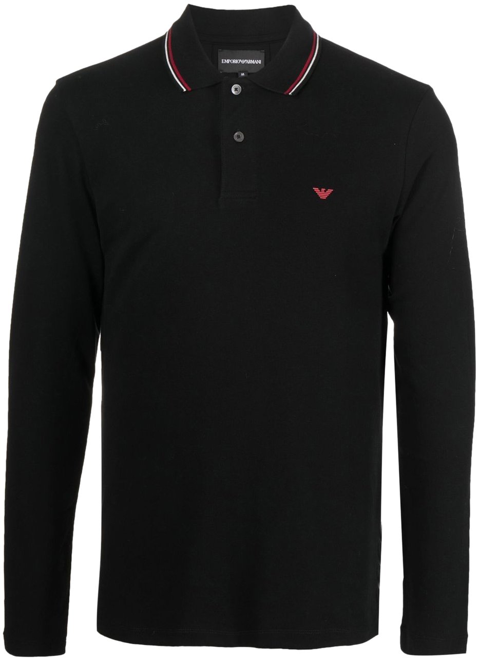 Emporio Armani T-Shirts And Polos Black Zwart