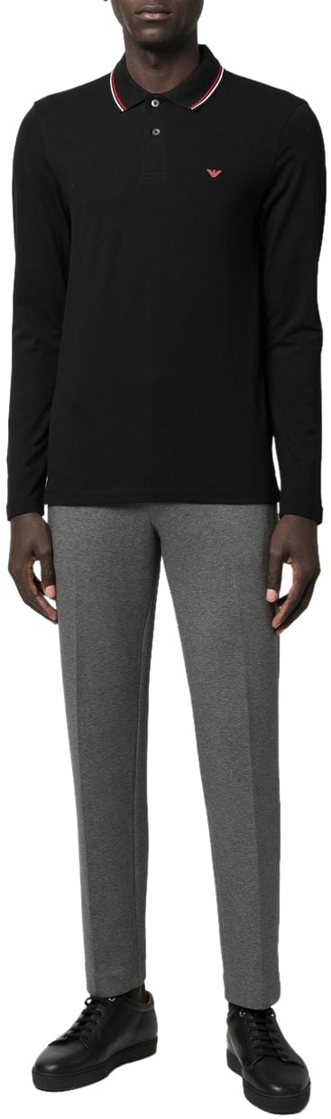 Emporio Armani T-Shirts And Polos Black Zwart