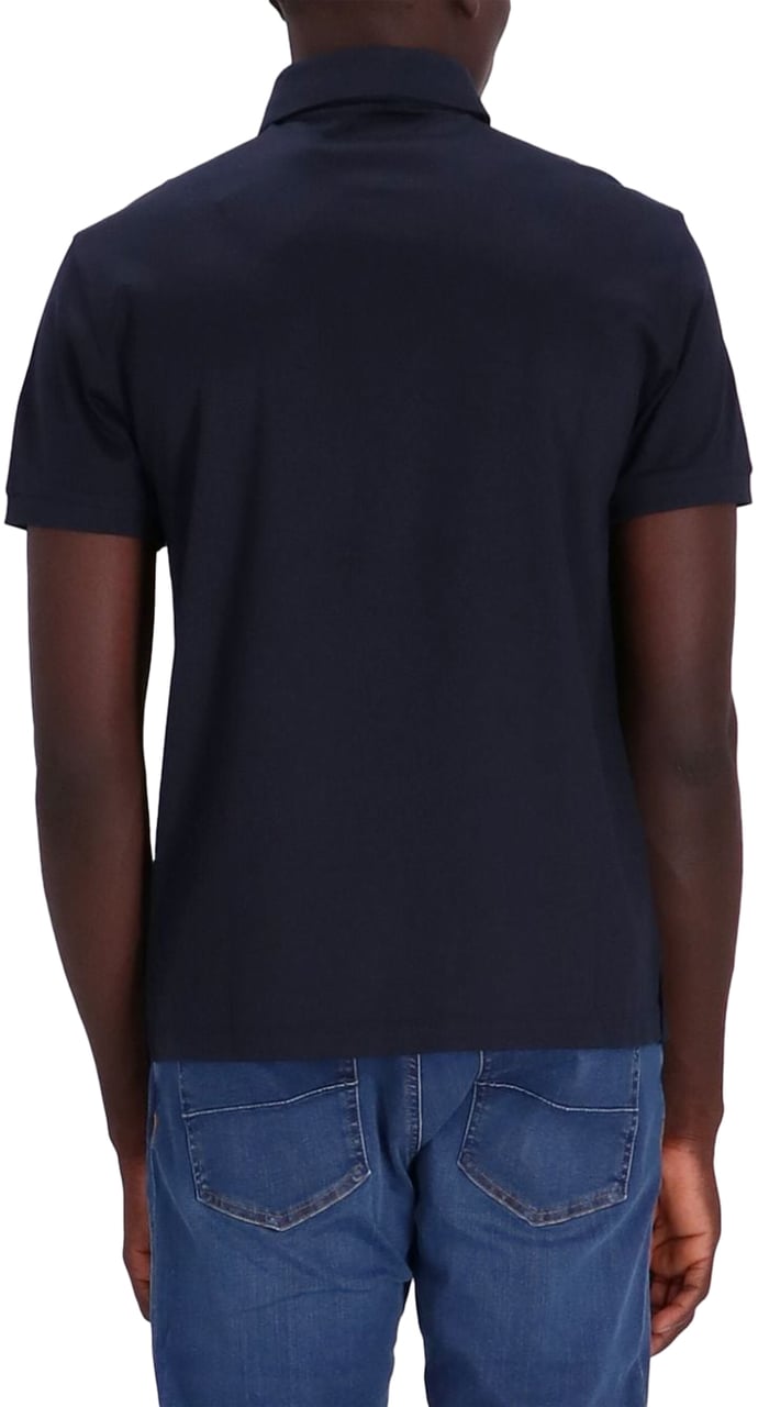 Emporio Armani T-Shirts And Polos Blue Blauw