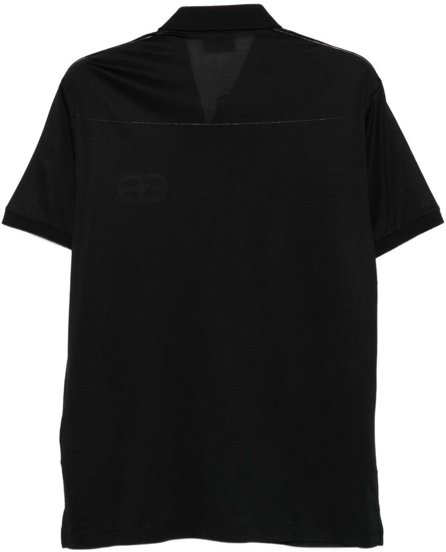 Emporio Armani T-Shirts And Polos Black Zwart