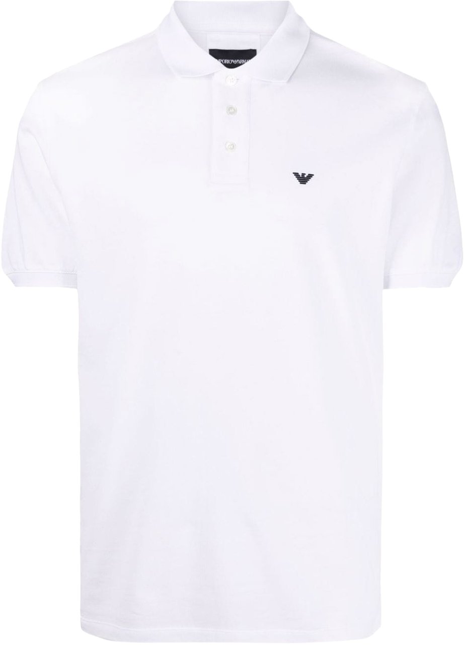 Emporio Armani T-Shirts And Polos White Wit
