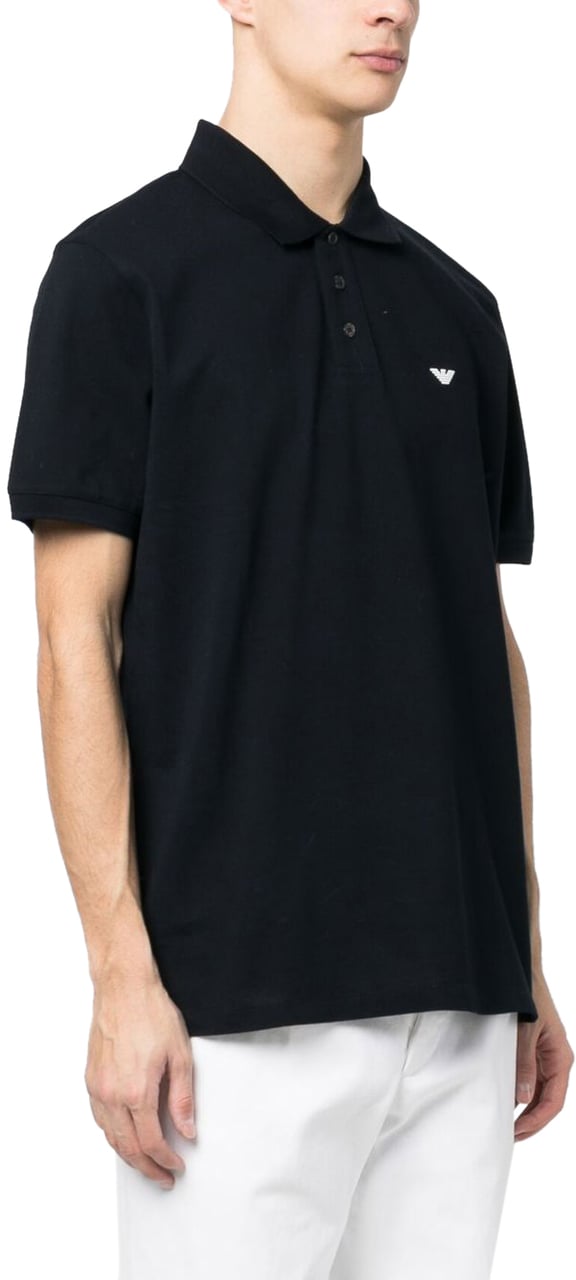 Emporio Armani T-Shirts And Polos Blue Blauw