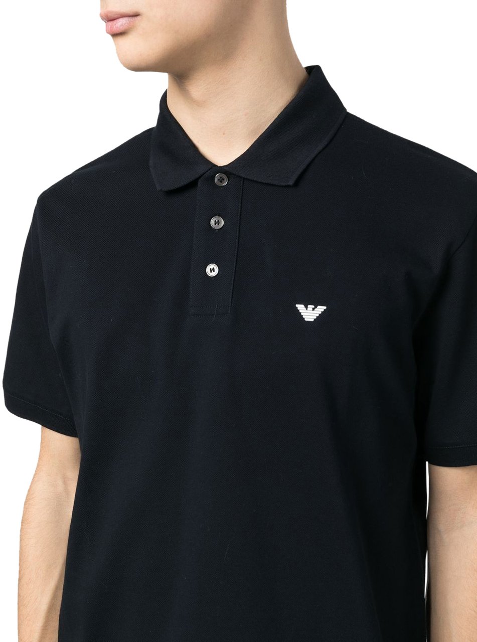 Emporio Armani T-Shirts And Polos Blue Blauw