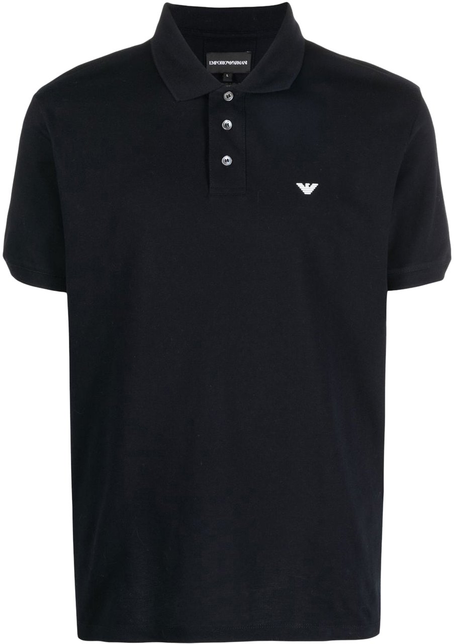 Emporio Armani T-Shirts And Polos Blue Blauw