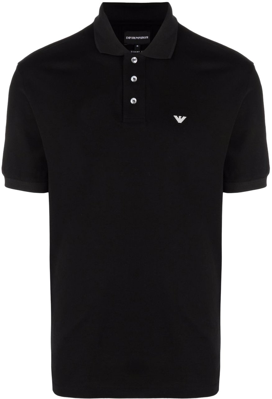 Emporio Armani T-Shirts And Polos Black Zwart