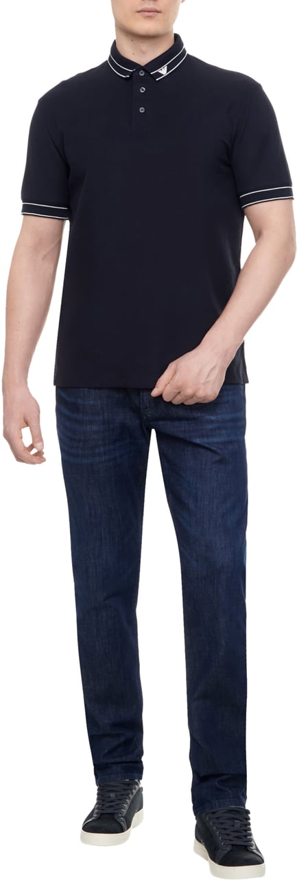 Emporio Armani Jeans Denim Blue Blauw