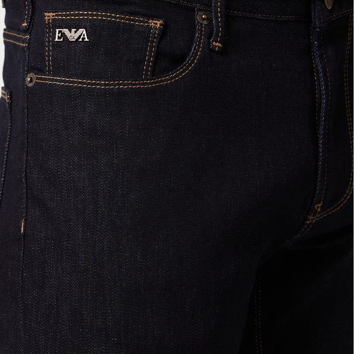 Emporio Armani Jeans Denim Blue Blauw