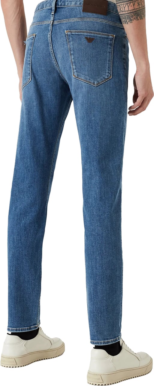 Emporio Armani Jeans Denim Blue Blauw