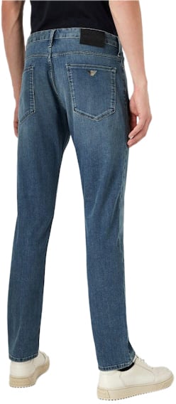 Emporio Armani Jeans Denim Blue Blauw