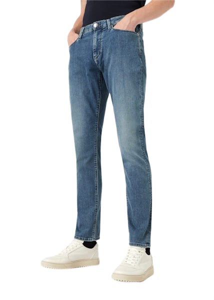 Emporio Armani Jeans Denim Blue Blauw