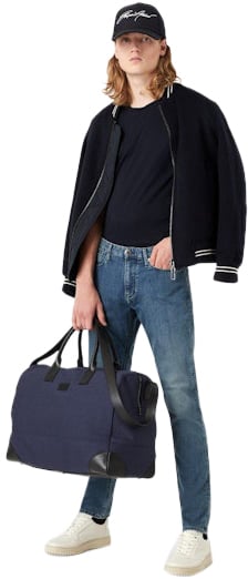 Emporio Armani Jeans Denim Blue Blauw